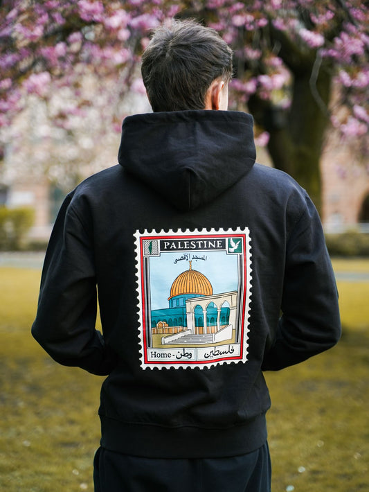 Al Aqsa Postage Stamp/ Huriya Hoodie