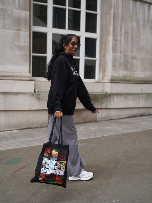 Grand Theft Palestine Tote Bag