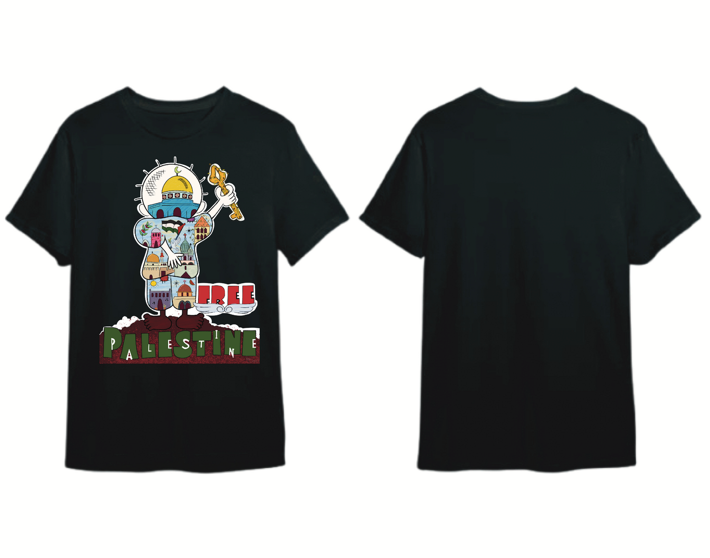 Handala Free Palestine T-shirt