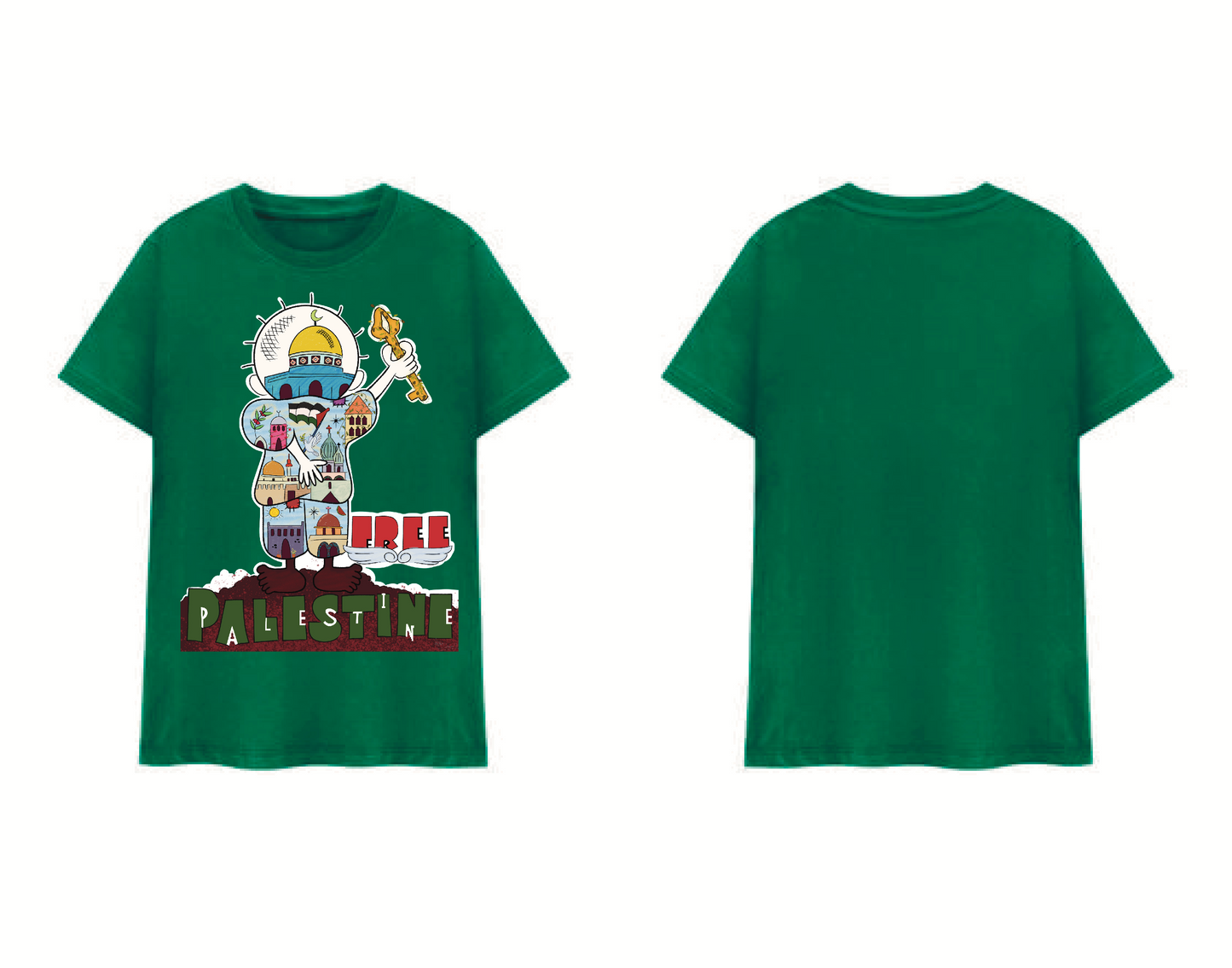 Handala Free Palestine T-shirt