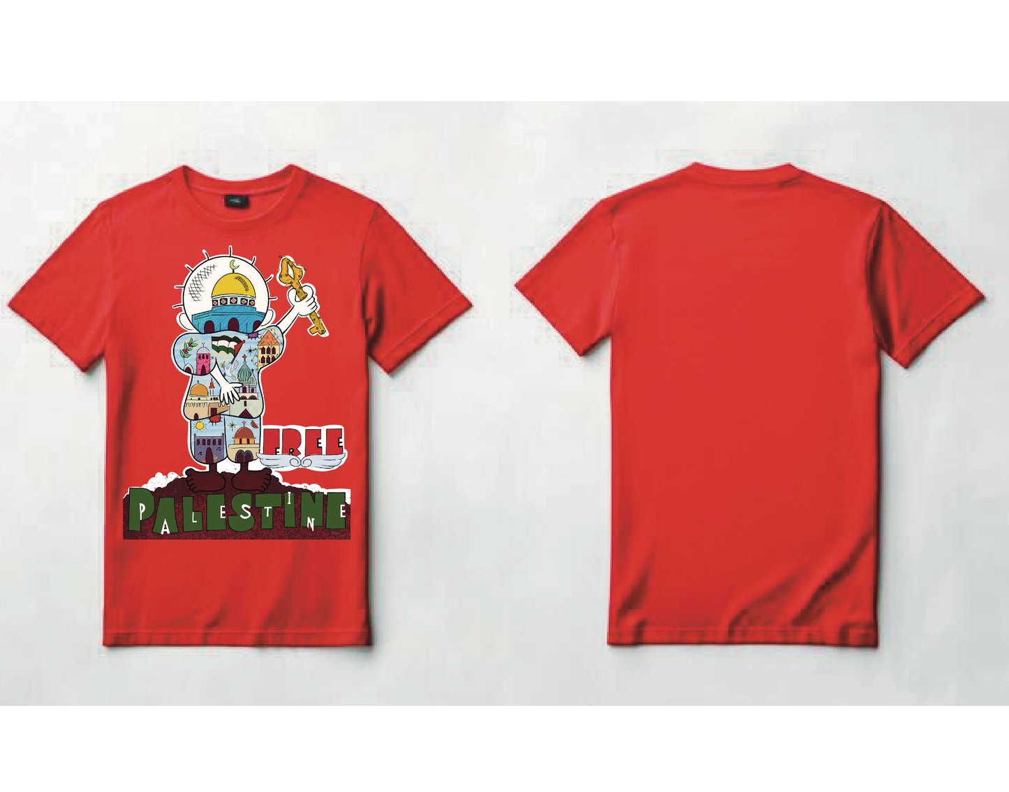 Handala Free Palestine T-shirt
