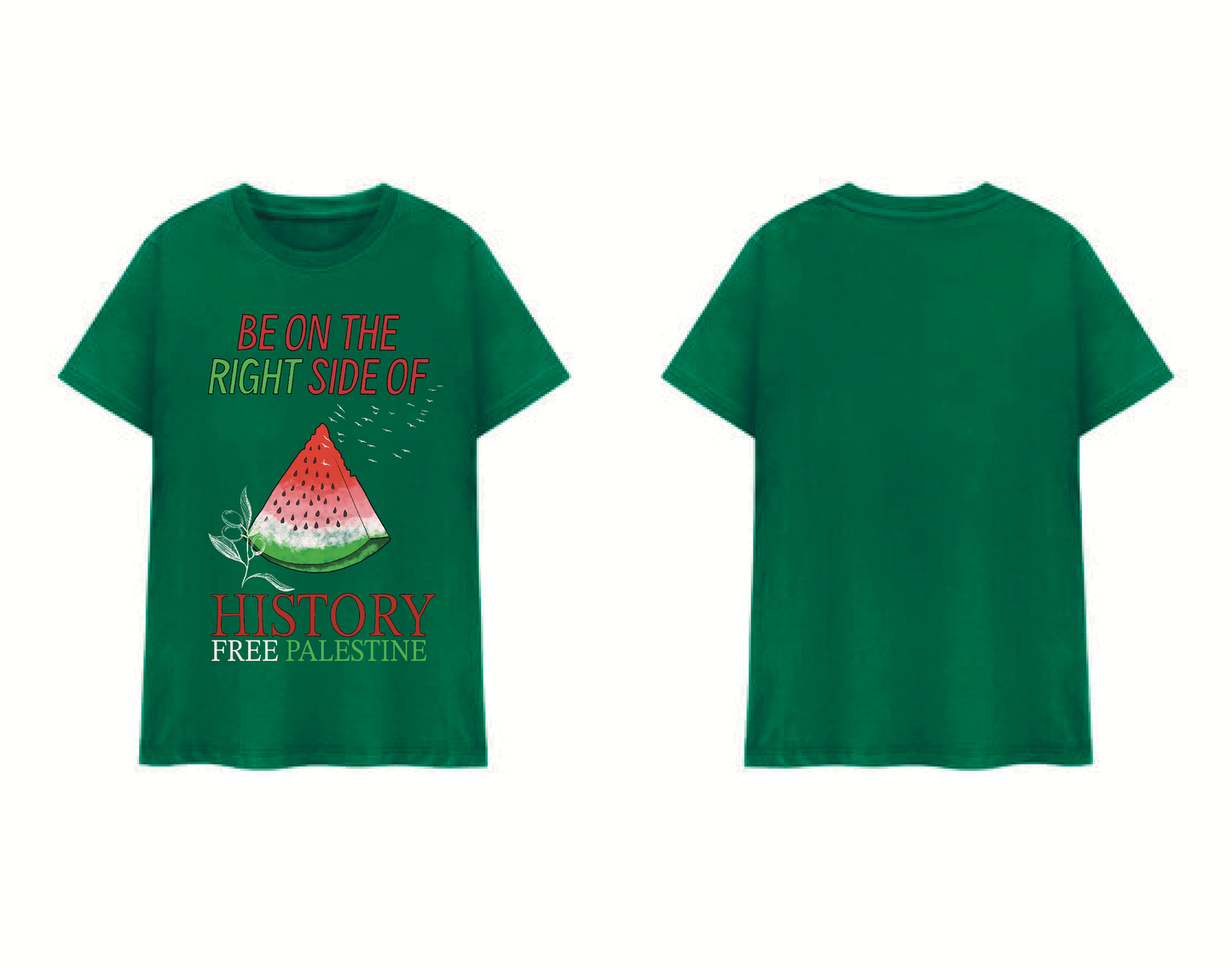Right Side of History Watermelon T-shirt